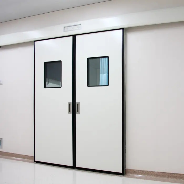 Quais são as vantagens da porta deslizante hermética do hospital?