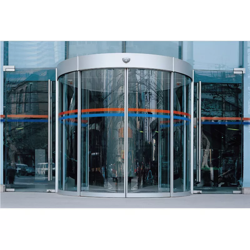 Como você mantém uma porta deslizante curva industrial?